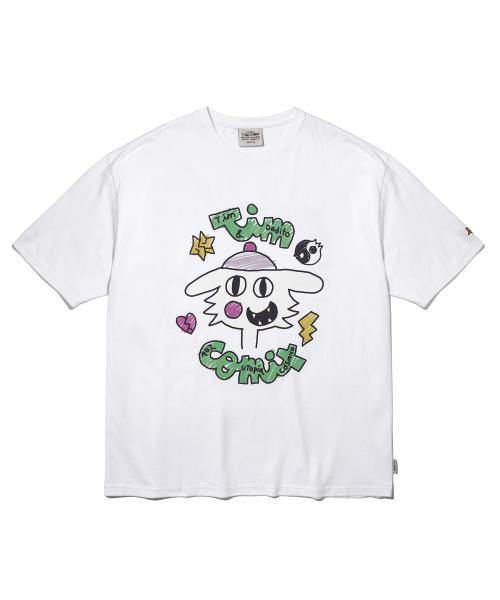 다디토 드로잉 숏슬리브_화이트