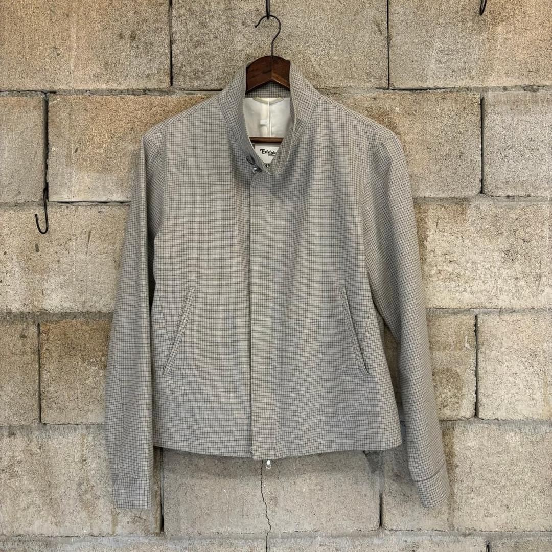 유나이티드 애로우즈 체크 블루종 자켓 | 후루츠패밀리