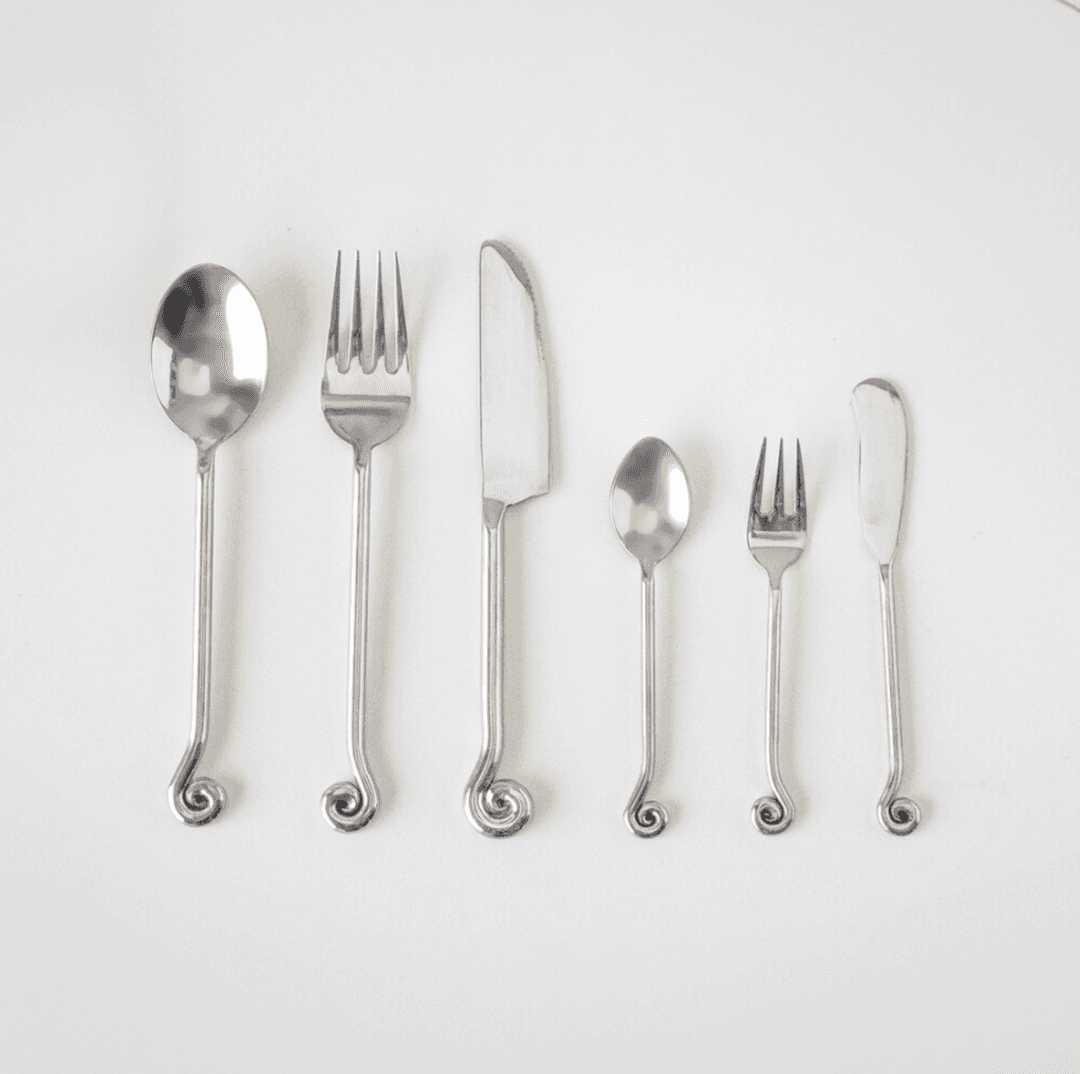 HANDMADE SWIRL CUTLERY