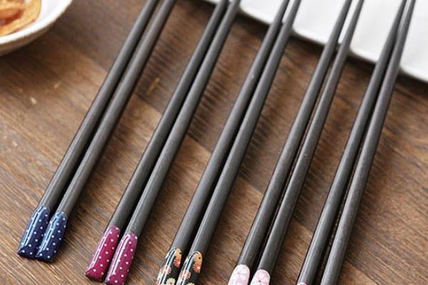 유니크 우드 젓가락 1벌(5style)