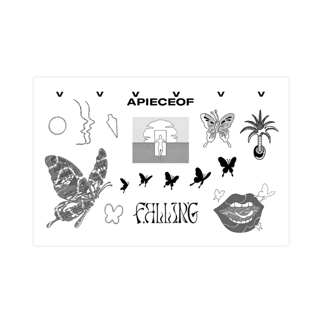 [APIECEOF LIMKIM] Tattoo Sticker