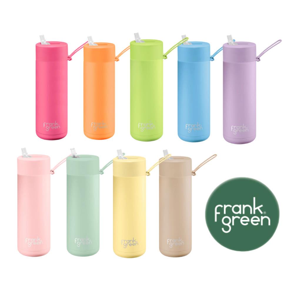 프랭크그린 리유저블 컵 텀블러 보온병 스테인리스 빨대 친환경 13컬러 595ml frank green