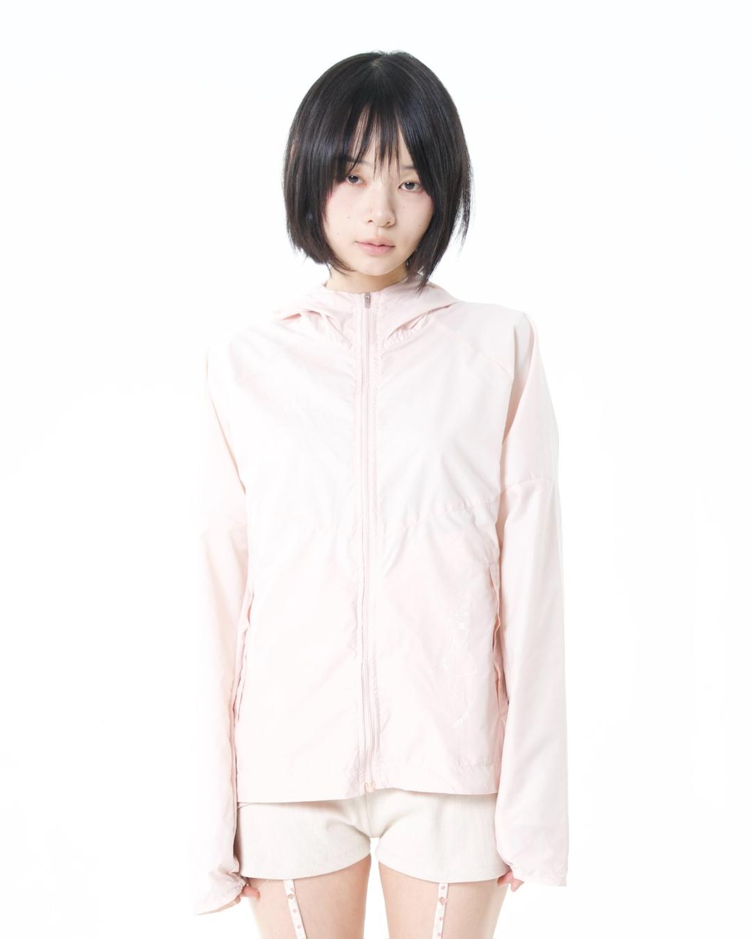 Gun Girl Windbreaker BabyPeach