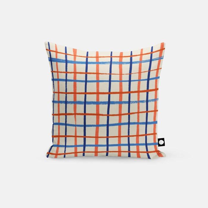 Plaid 쿠션 커버
