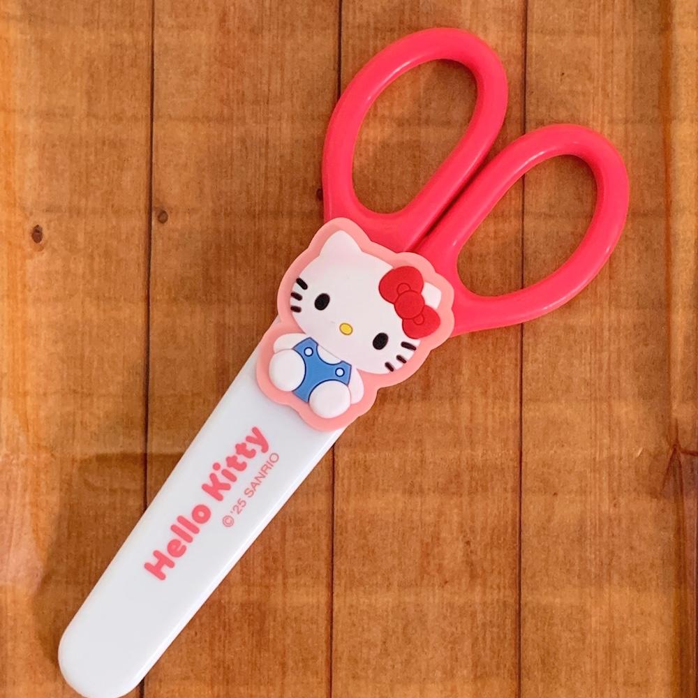 헬로키티 안전캡 가위