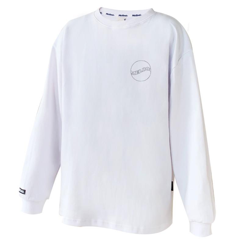 wave tee / white