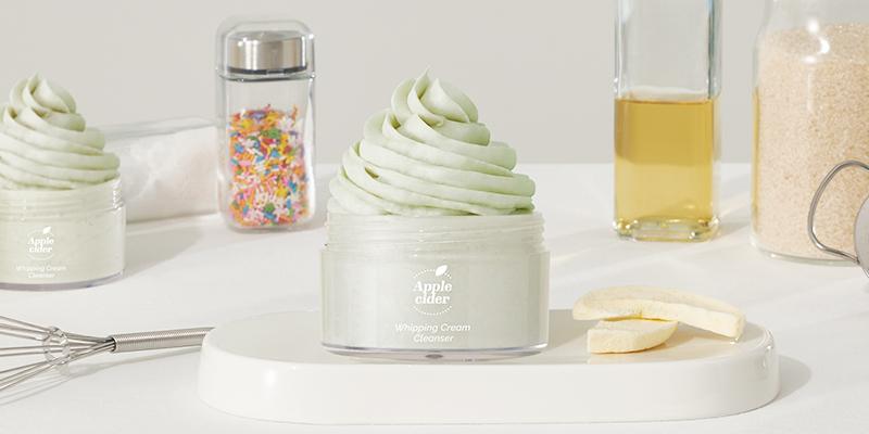 아리얼 휘핑크림클렌저(사과향) 100ml