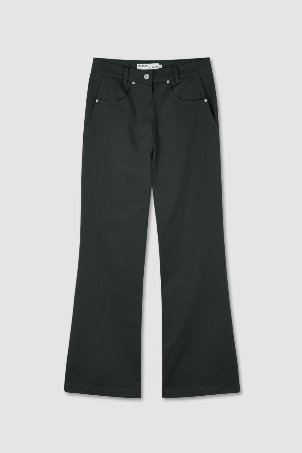 TWO POCKET PANTS - MUDDY GREEN