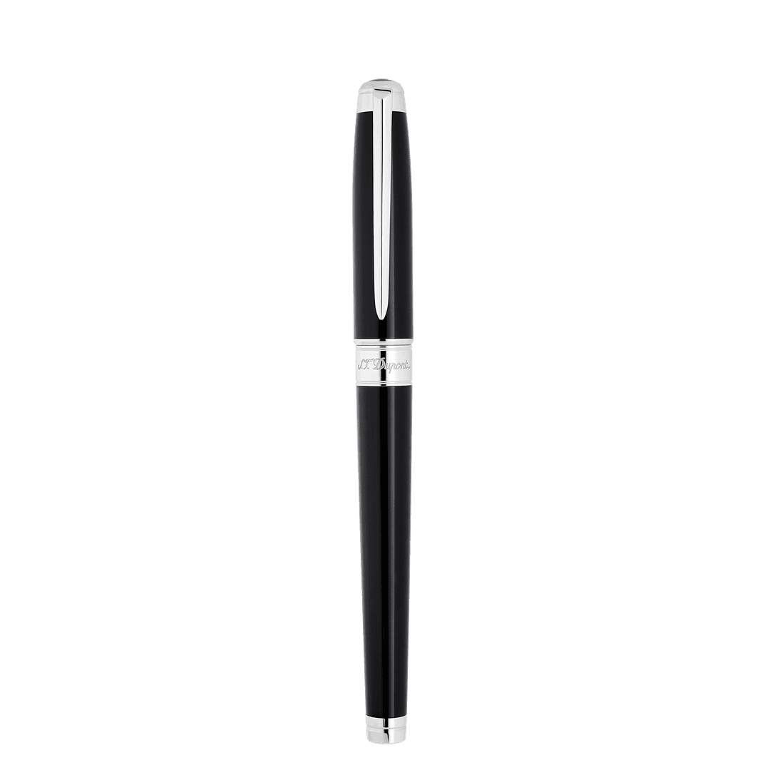 Line D Eternity Large Black and Palladium Luxury Writing Instrument | S.T. Dupont