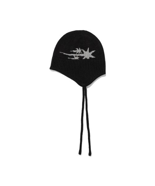 나이스고스트클럽 LACE SKULL HUNTING CAP_BLACK(NG2FSUAB28A