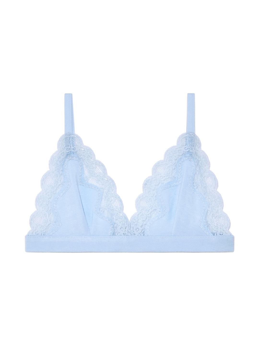 ALLURE LACE BRA (BABY BLUE)