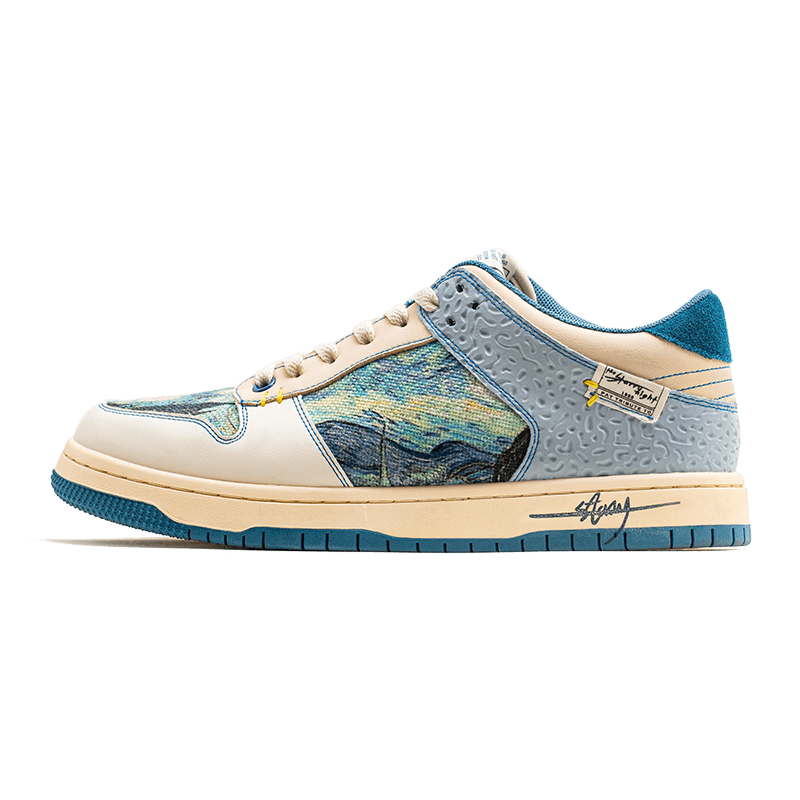 Van Gogh Starry Night inspired sneakers - 35