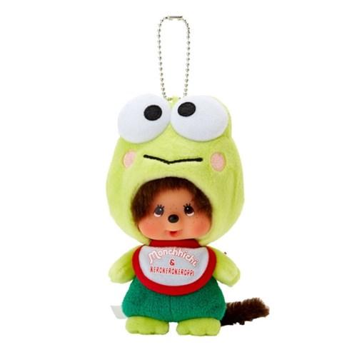 Kero Kero Keroppi x Monchhichi Big Head SS Mascot