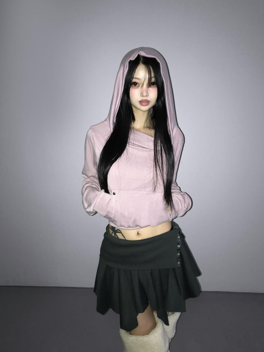 디에어타운 바로배송 antic crop hoodie(4 color)