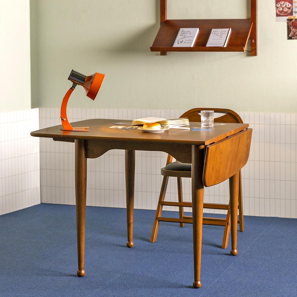 [희망일배송] 소피아 원목 접이식 확장형 테이블 750~1200