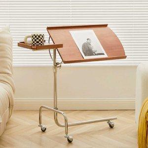 원목 보면대 사이드 테이블 높이 각도 조절 이동식 악보 독서테이블 - 인터파크 쇼핑