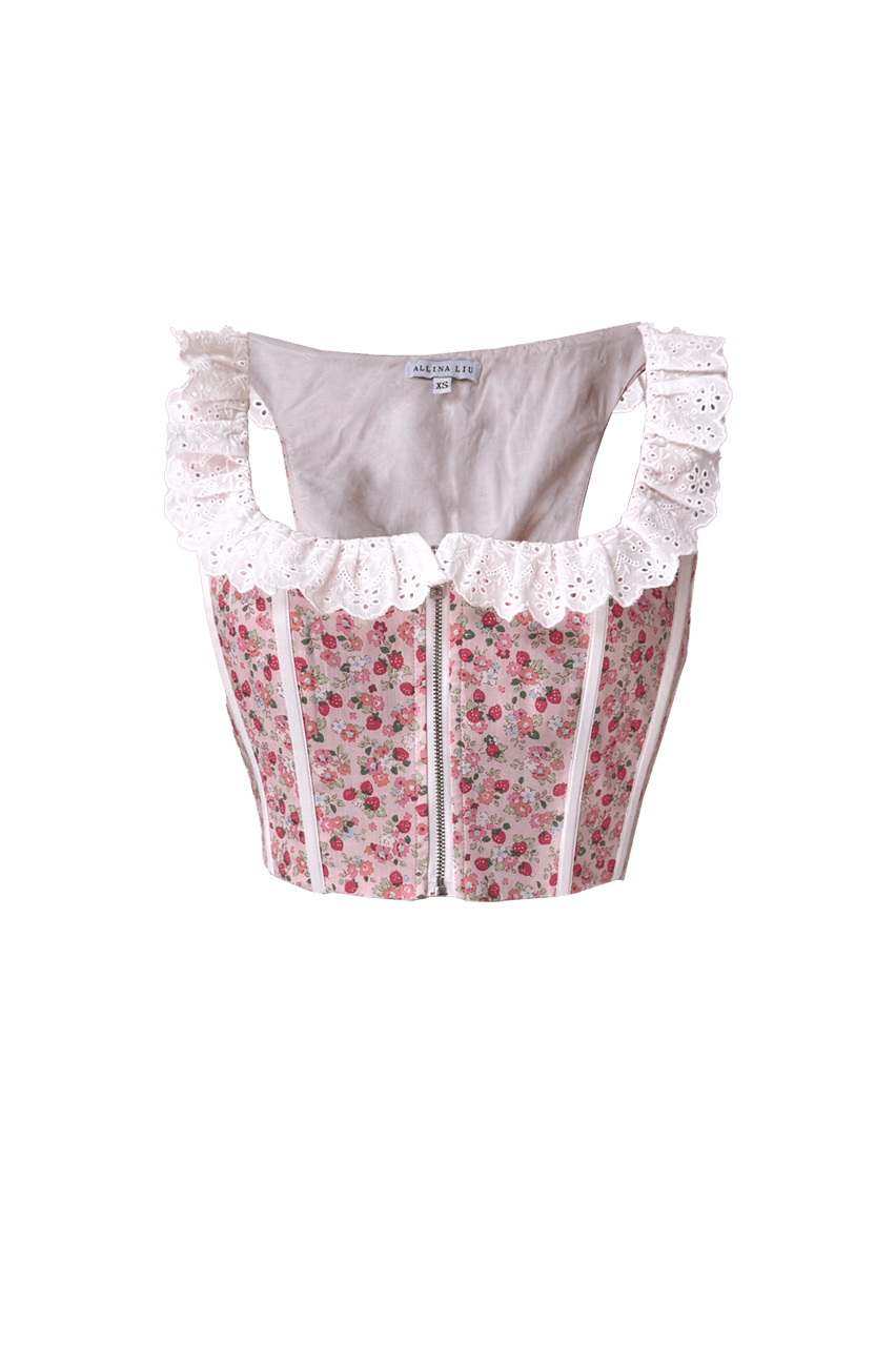 Milo Bustier - XXS / Strawberry Fields