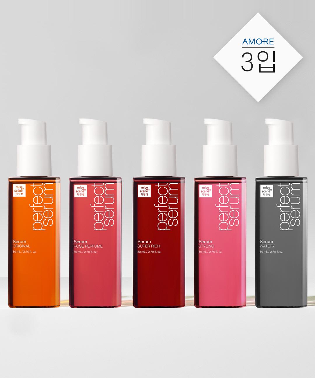 아모레퍼시픽헤어바디 미쟝센 퍼펙트 세럼 80ml 3입 (옵션)
