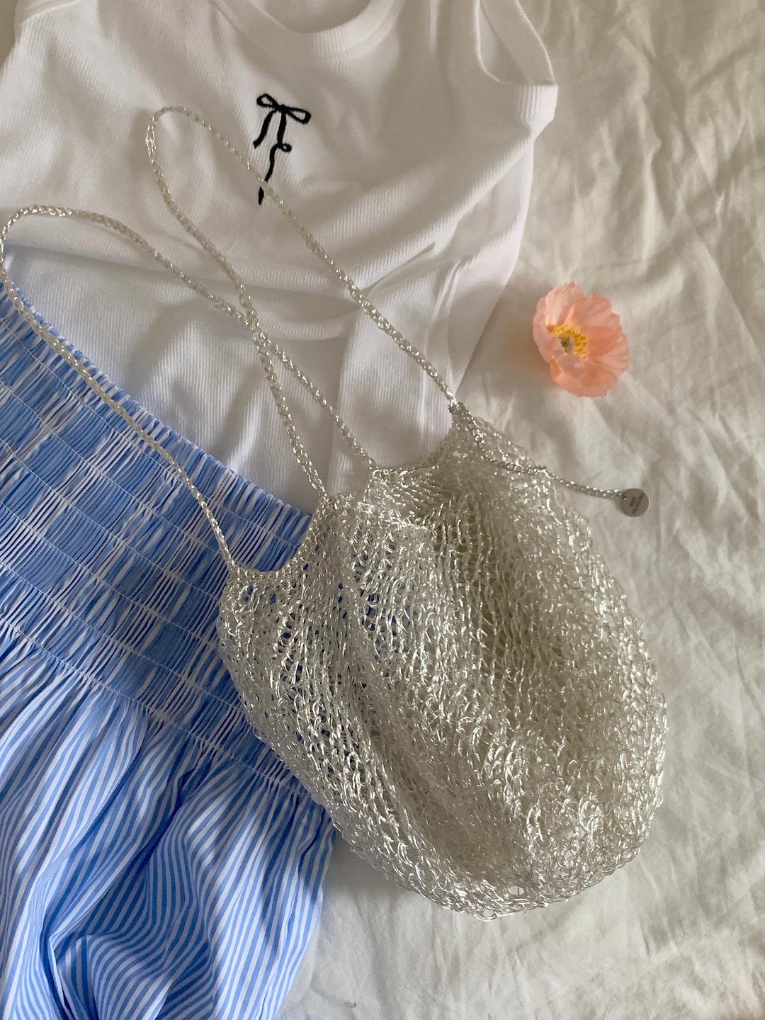 Silver Net Bag[주문후 제작기간 2-3주 발생]