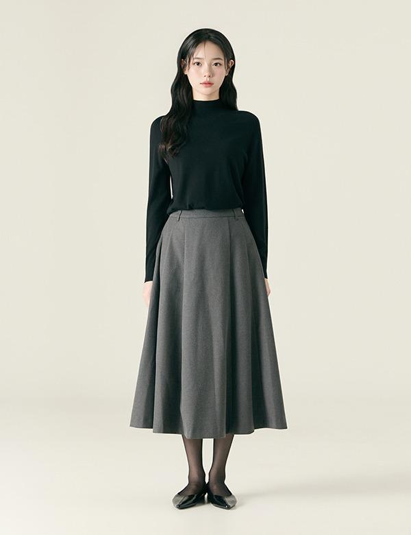 울라이크 플레어 롱 스커트_RMWHF4VR11
