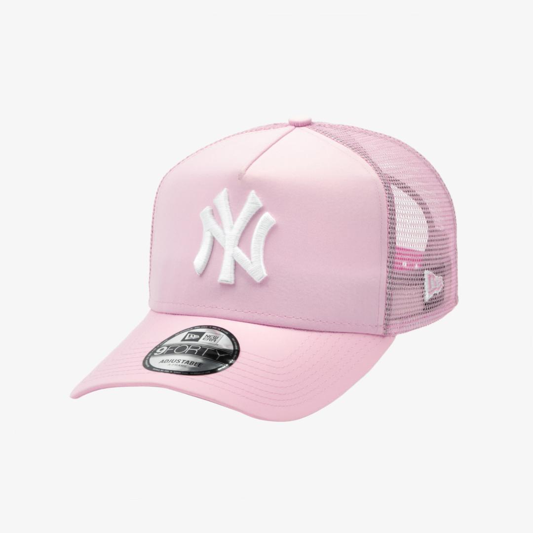 MLB 뉴욕 양키스 까르비코 A프레임 볼캡 핑크