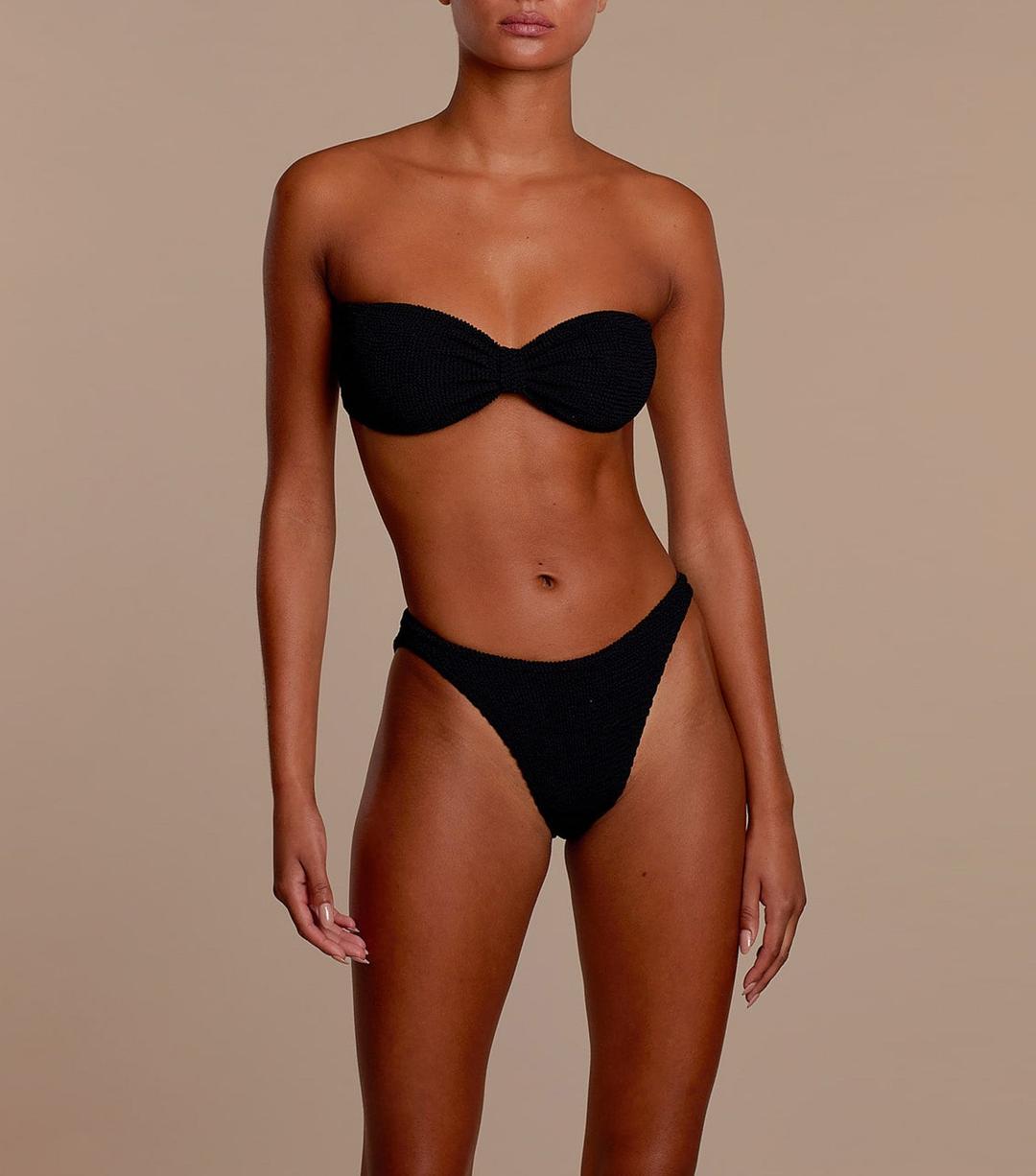 Jean Bikini - Black - Black