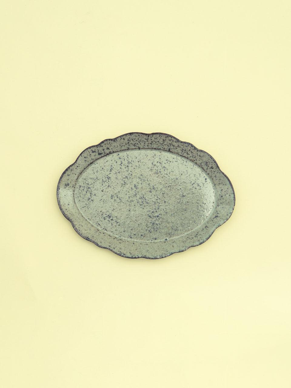 [도자연] 잔돌 접시(round)