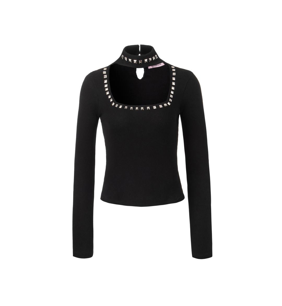 Studs choker t (black)