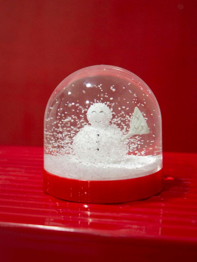 수심 Tiny Winter Snowball 타이니 윈터 스노우볼 눈사람 귀여운 워터볼