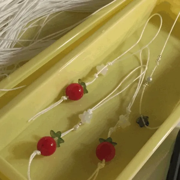 [handmade] star and tomato k 키링