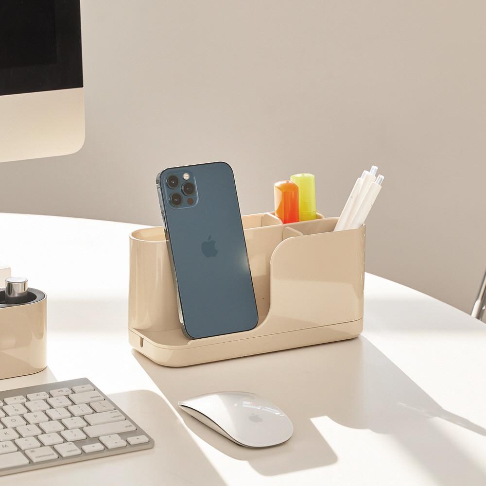 에이플럼 펜트레이 다용도 정리함 연필꽂이 2방향 책상정리 펜꽂이 디자인 인테리어