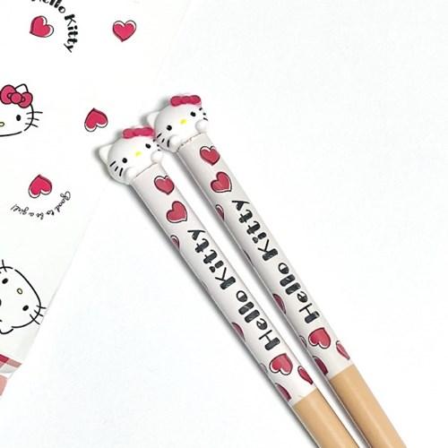 헬로키티 나무 젓가락