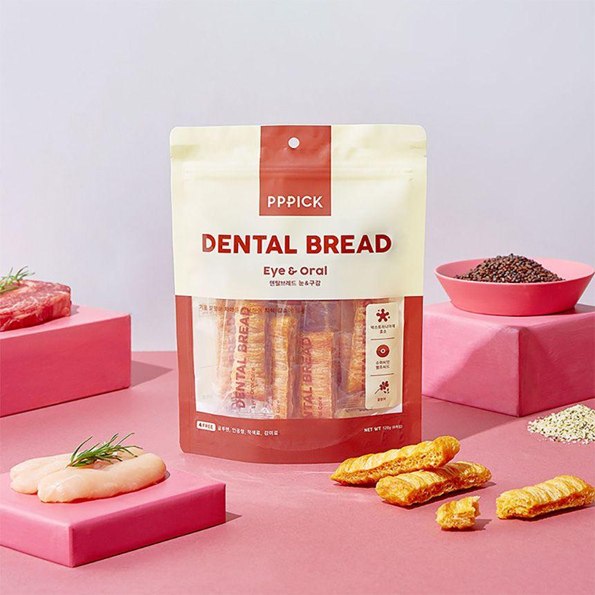 [무료배송] 피피픽 독 덴탈브레드 눈&구강 8p