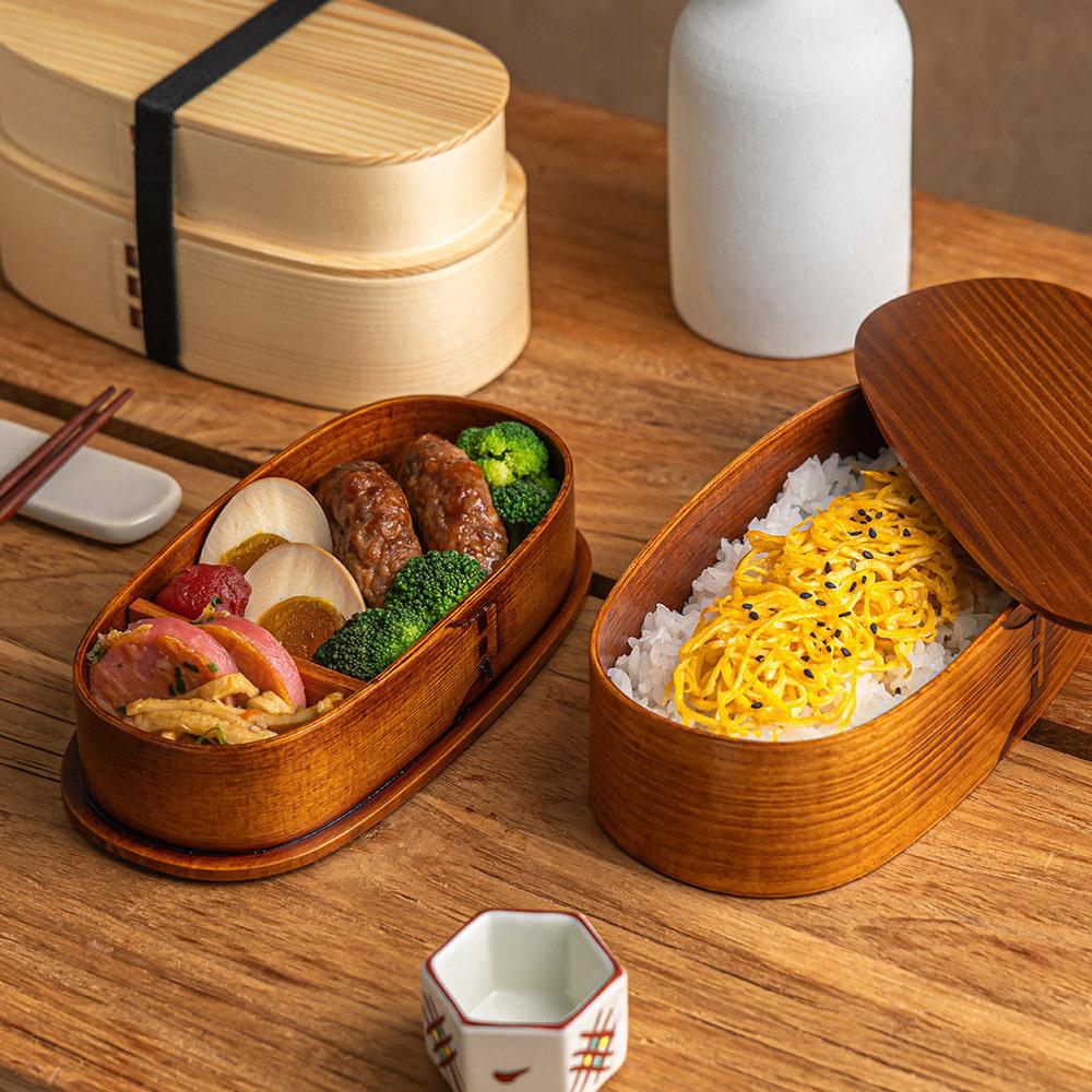 [코지테이블] 다크우드 2단 도시락