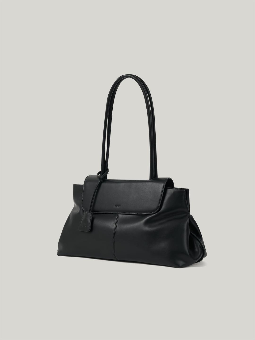 ROOF SHOULDER BAG (SOFT BLACK)