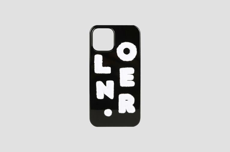 [로너스아카이브] Fur logo case