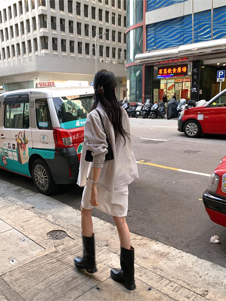 크렘므 [주문폭주] 길먼 스트라이프 셔츠