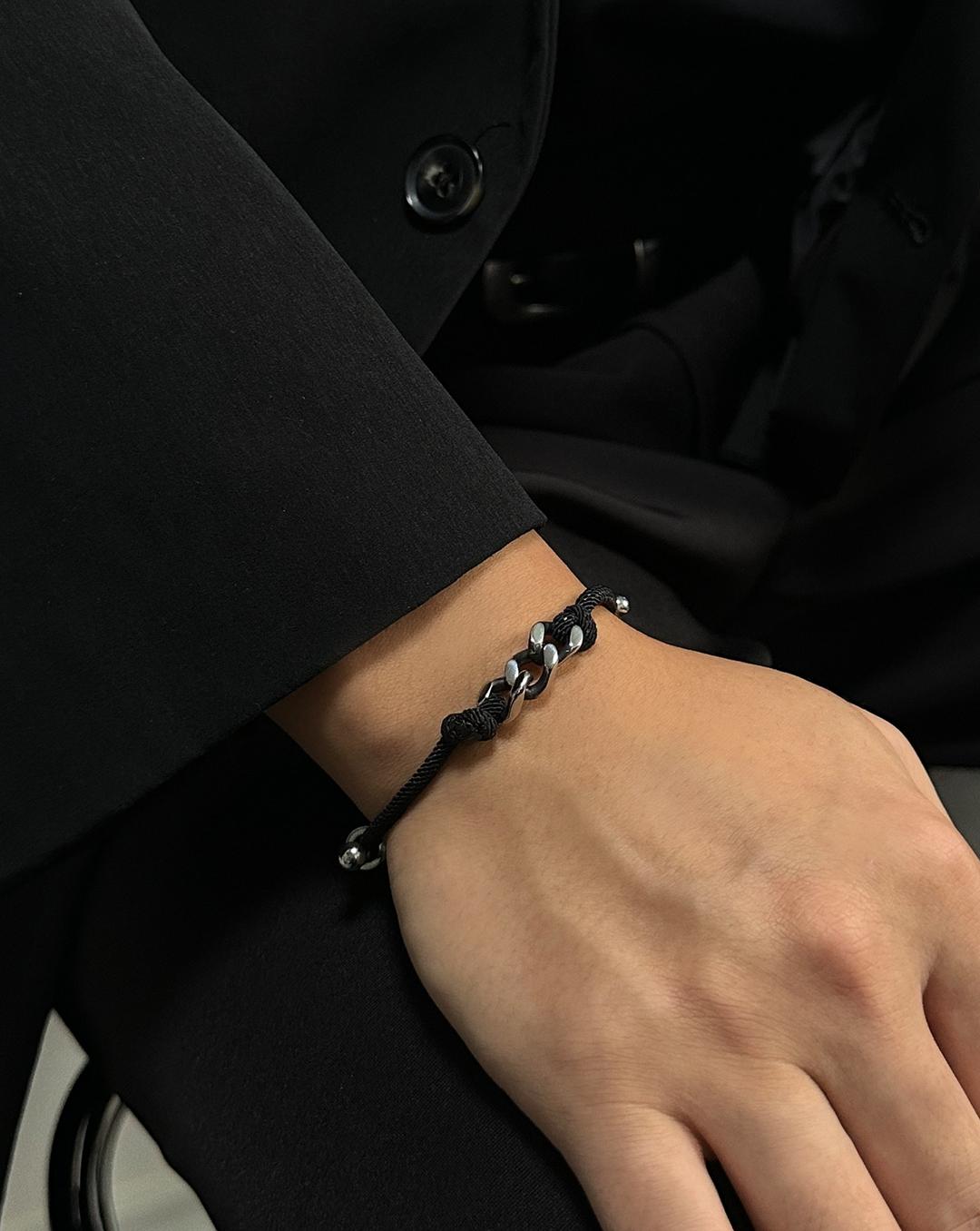 [B37] Chain String Bracelet