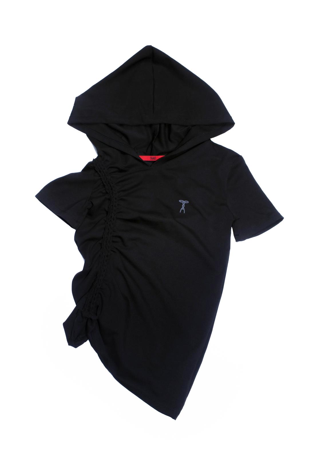 [6/14 순차발송] Tense Braided Hoodie T-shirt 001