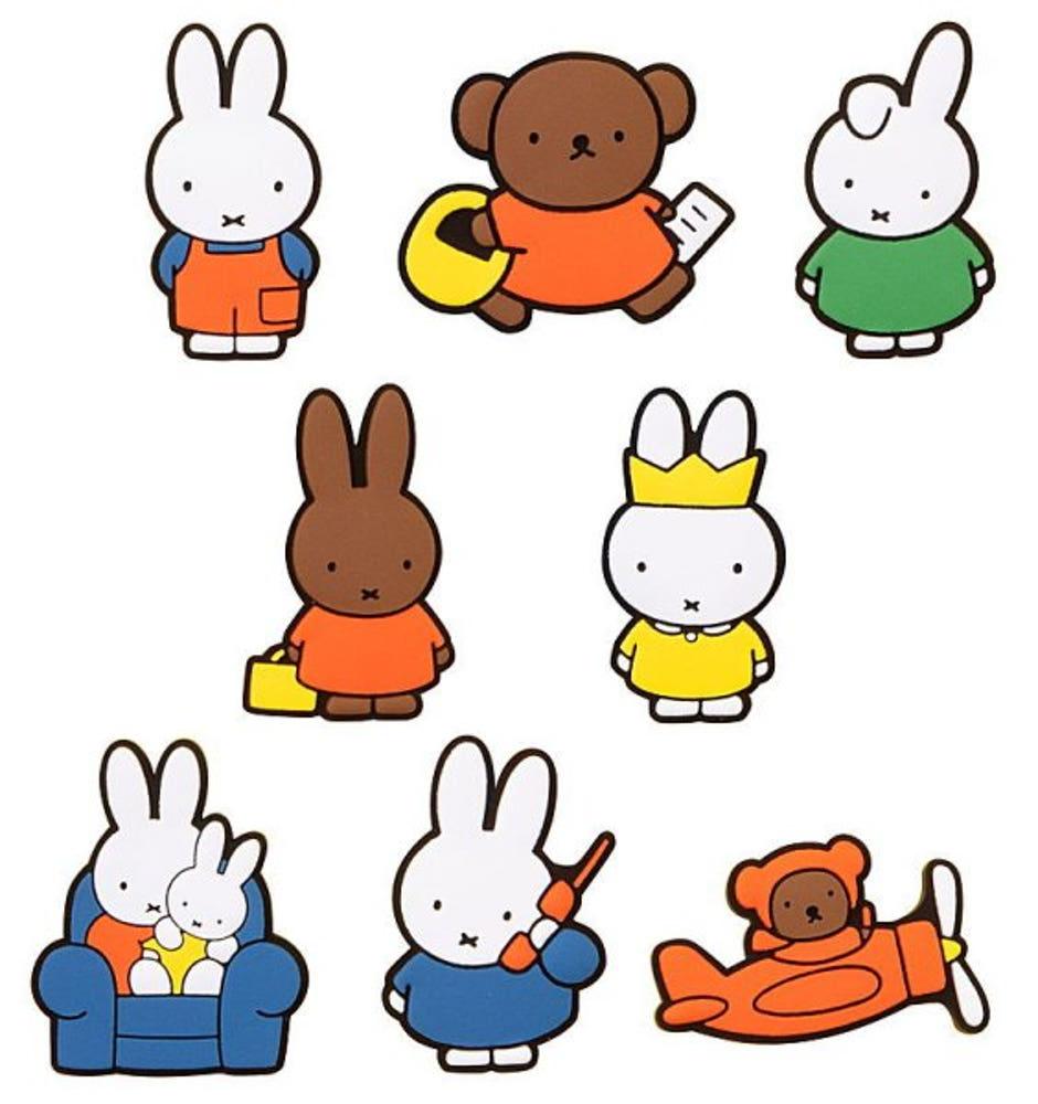 미피 miffy 러버 마그넷 캡슐토이 자석 가챠 2탄