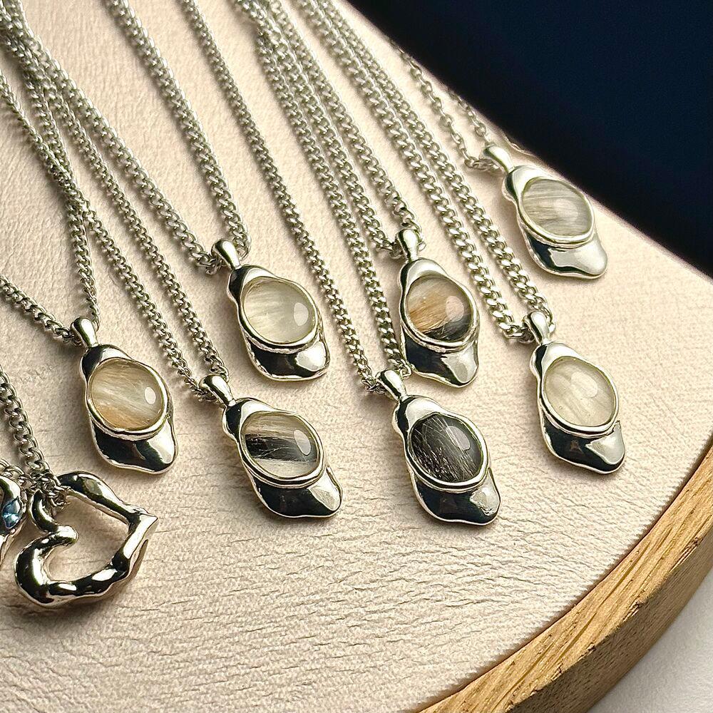 My seal_mini oval 미니 타원씰링 목걸이