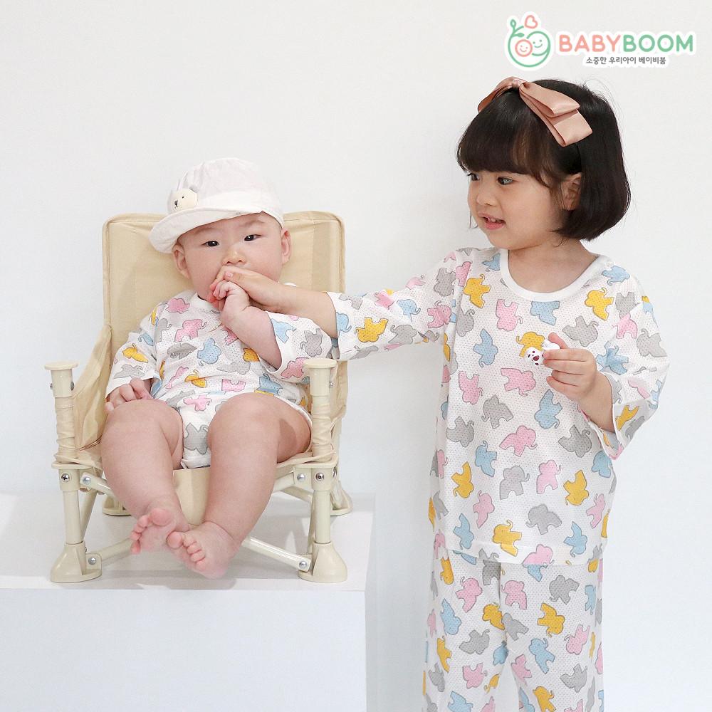 5+1 항균 순면 밤부 유아 신생아 아기 긴팔 7부 바디슈트 봄 여름 가을 겨울 외출복