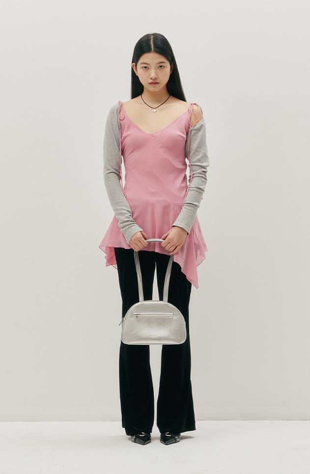 DUMPLING BAG - SILVER