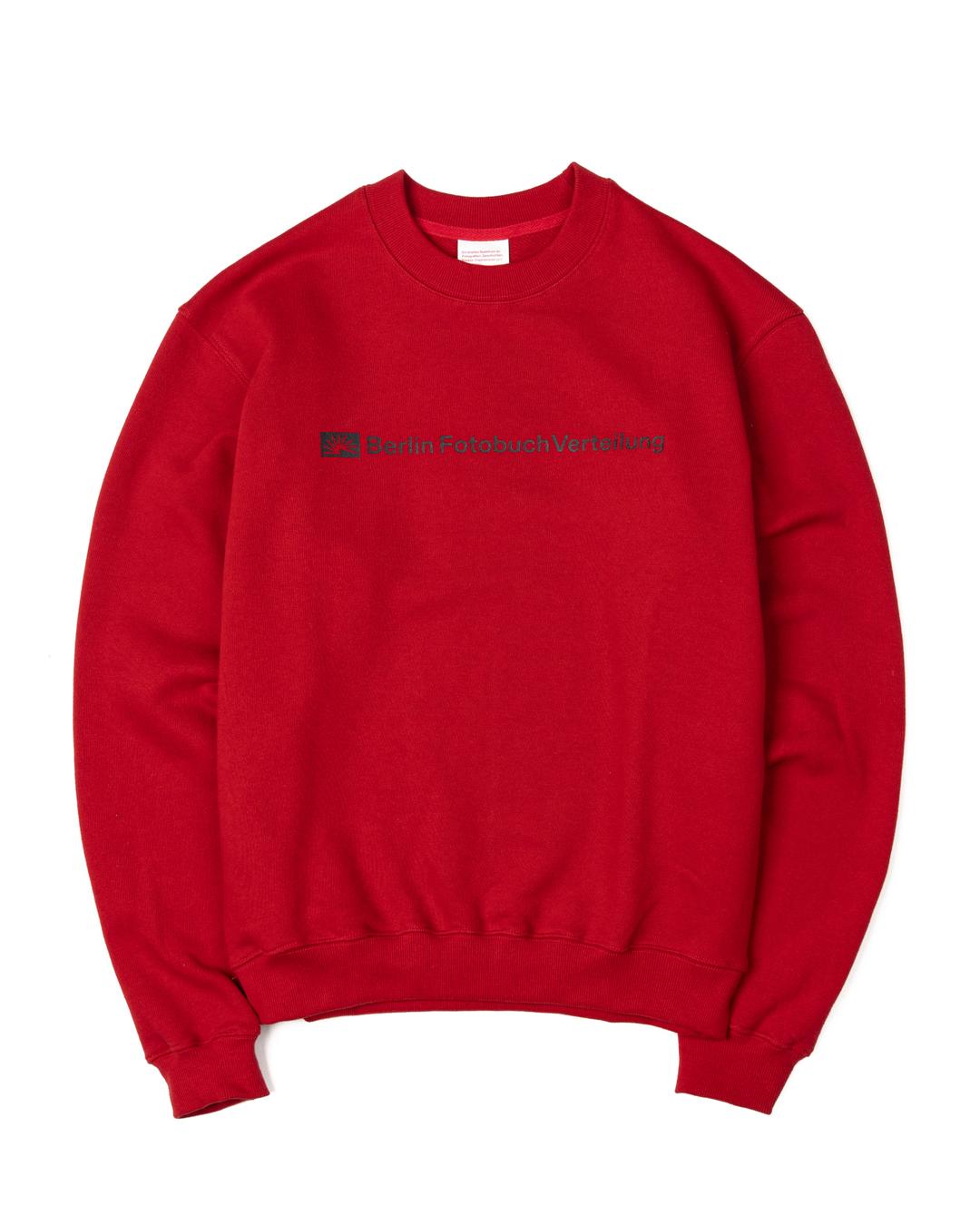 BFV CENTER LOGO SWEATSHIRT (RED)