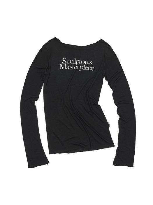 Masterpiece Sheer Top Black