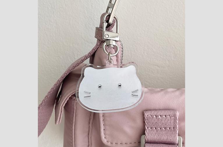 [소픈] silver cat 키링