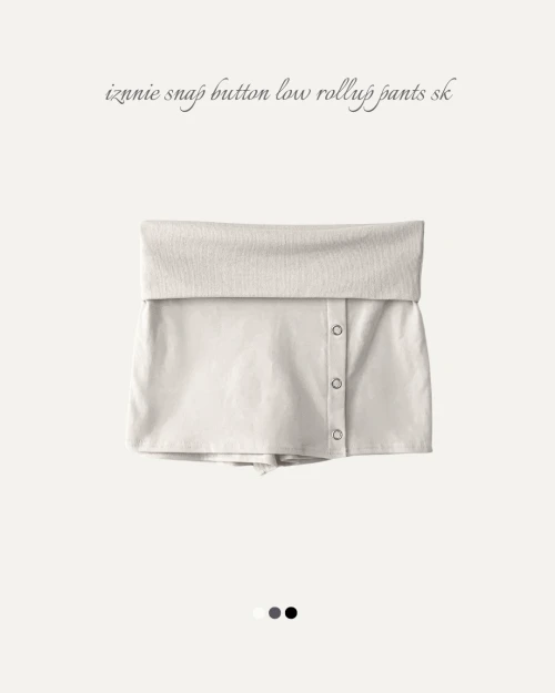 이즈니 또또 로우 롤업 팬츠 SK