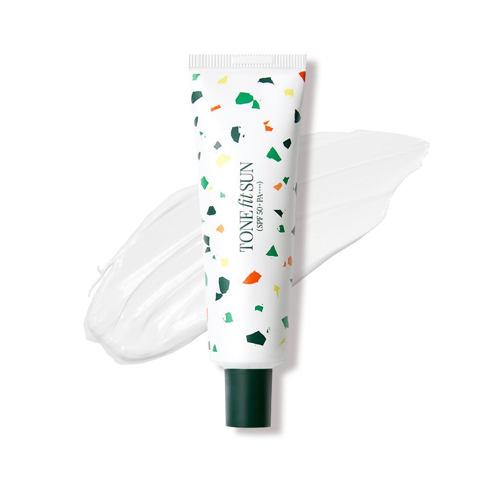 [증정이벤트] 톤핏선 비건 화이트닝 크림 50ml (SPF50+ PA++++ 눈시림없는 무기자차)