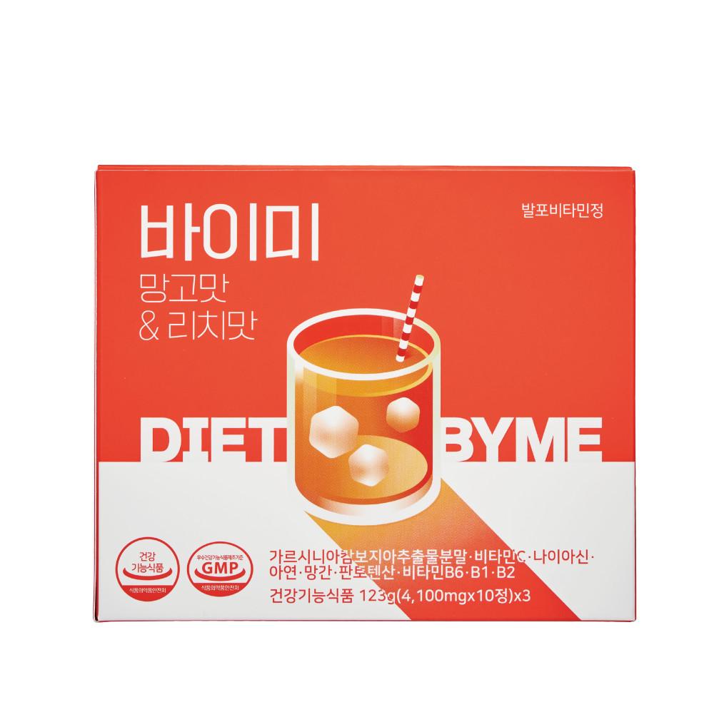 [다이어트] 바이미 망고&리치 맛 (수량선택)_다이어트발포비타민