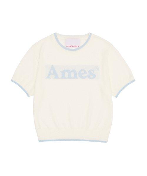 BASIC LOGO KNIT IVORY